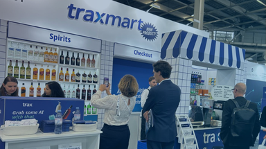 Traxmart booth at NRF